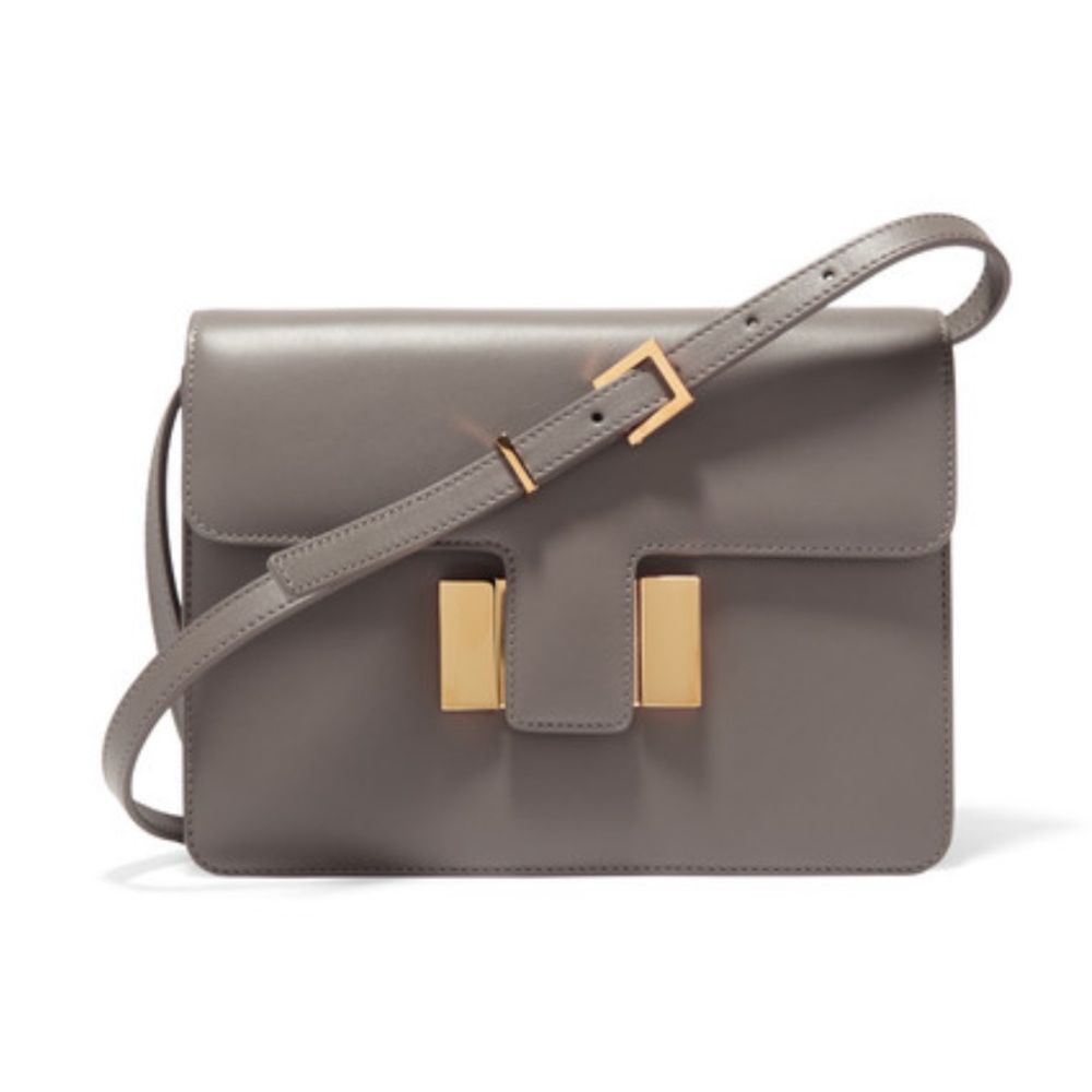 Tom Ford Sienna Medium Shoulder Bag in Graphite